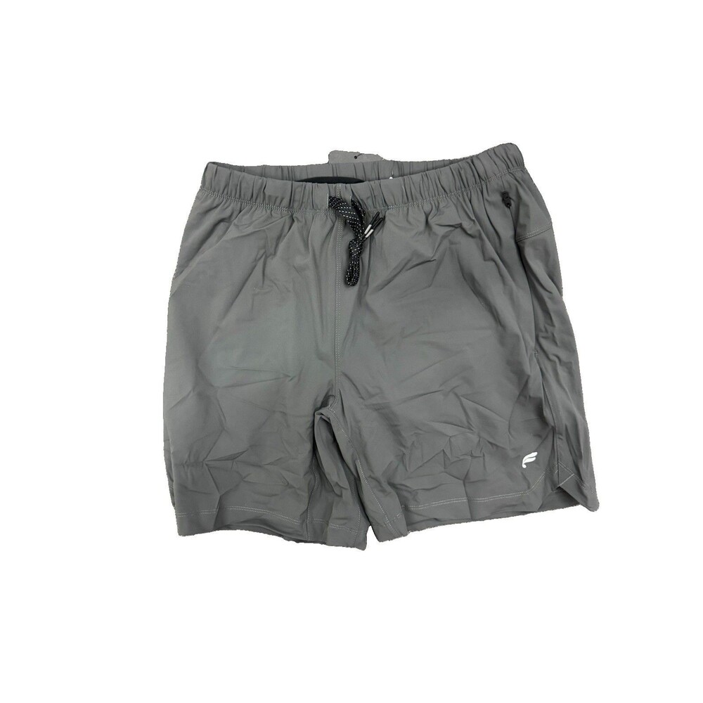 (A2) Fabletics Men’s The One Short Lined 7” Onyx Gray Size M Medium NWT